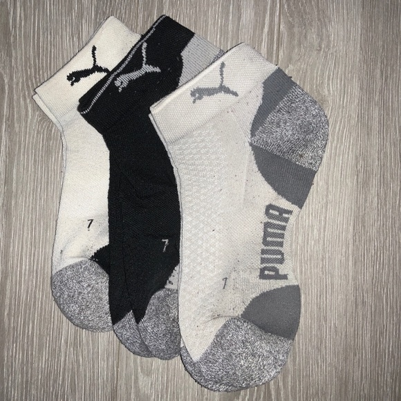 3x Puma Quarter Crew Socks - Picture 9 of 9